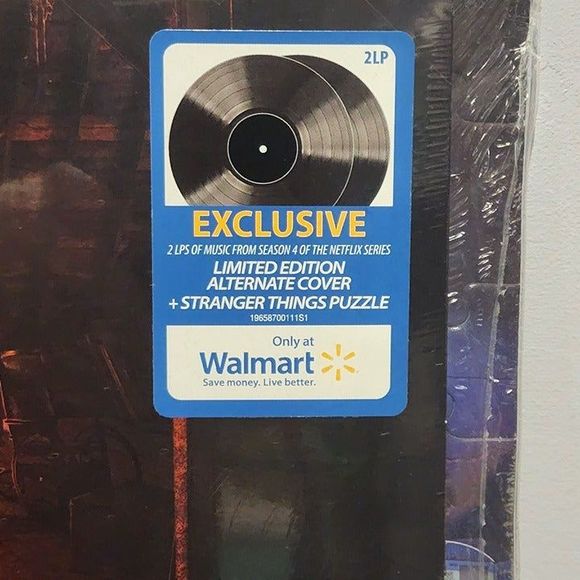 Stranger Things 4 Soundtrack Limited 2LP Vinyl w/Alt Cover & Puzzle (New/Sealed) - Picture 3 of 5